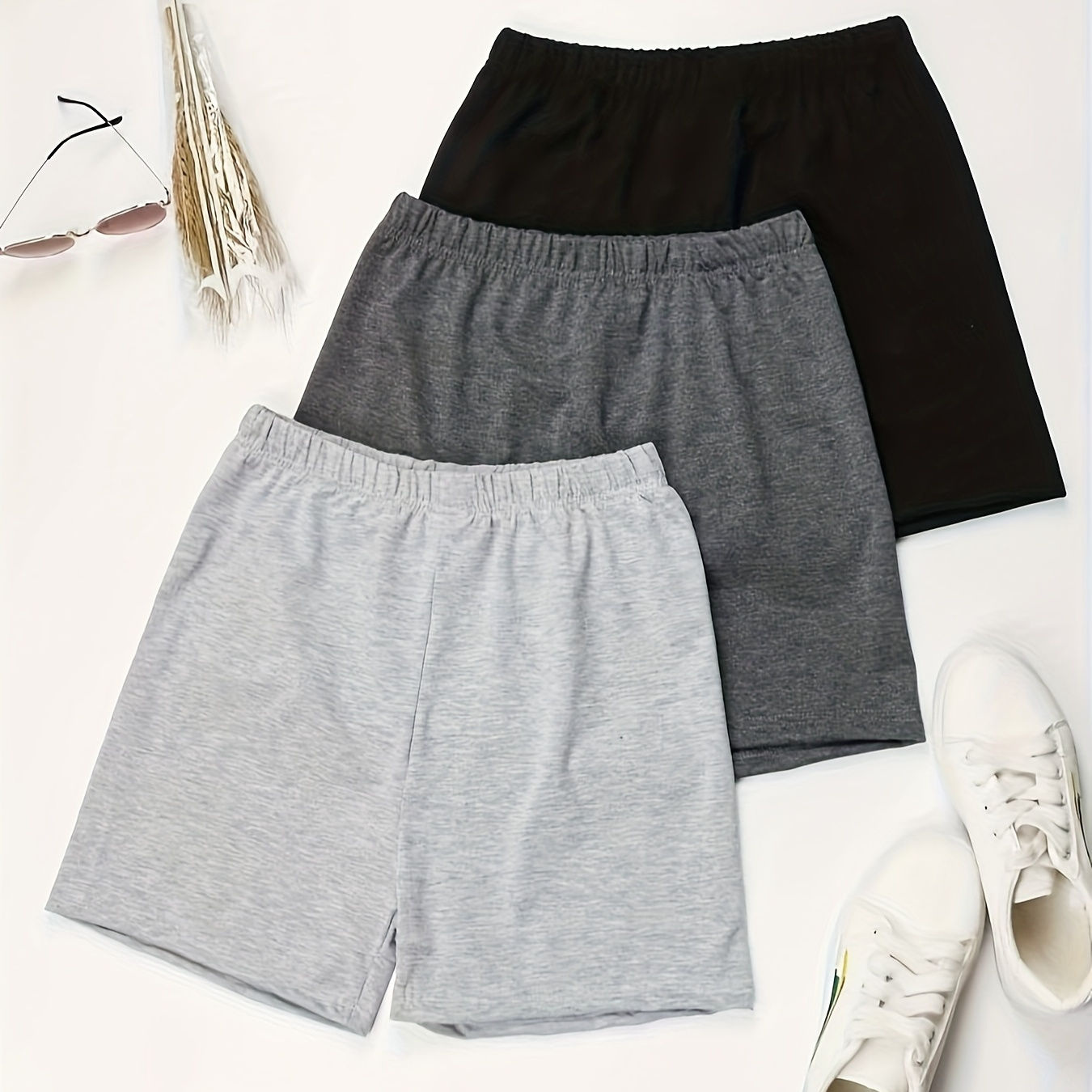 Women's Fashion 3pcs Shorts Set