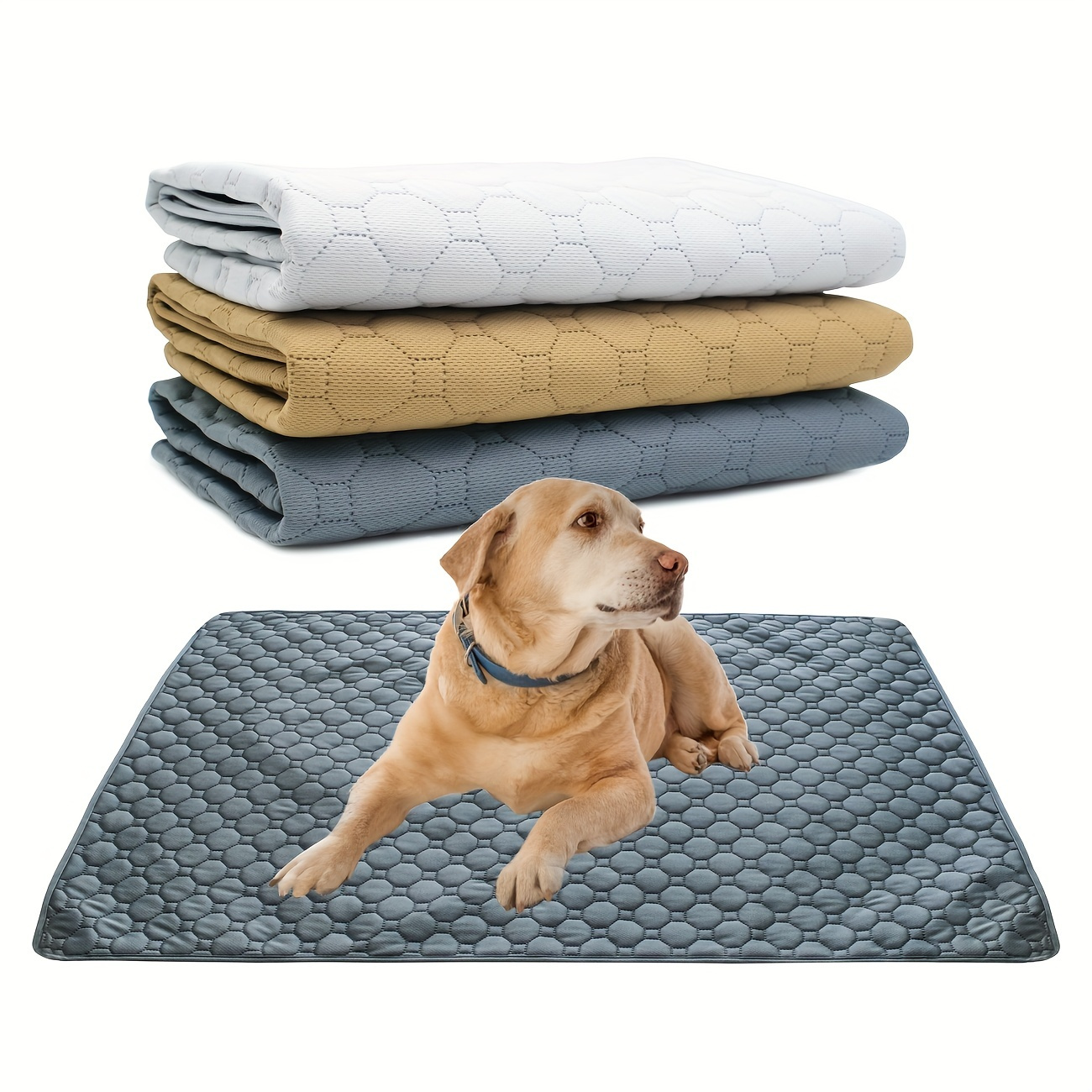 

Washable Pee Pads For Dogs, Non Slip Puppy Pads Pet Training Pads For Whelping, Potty, Housebreaking