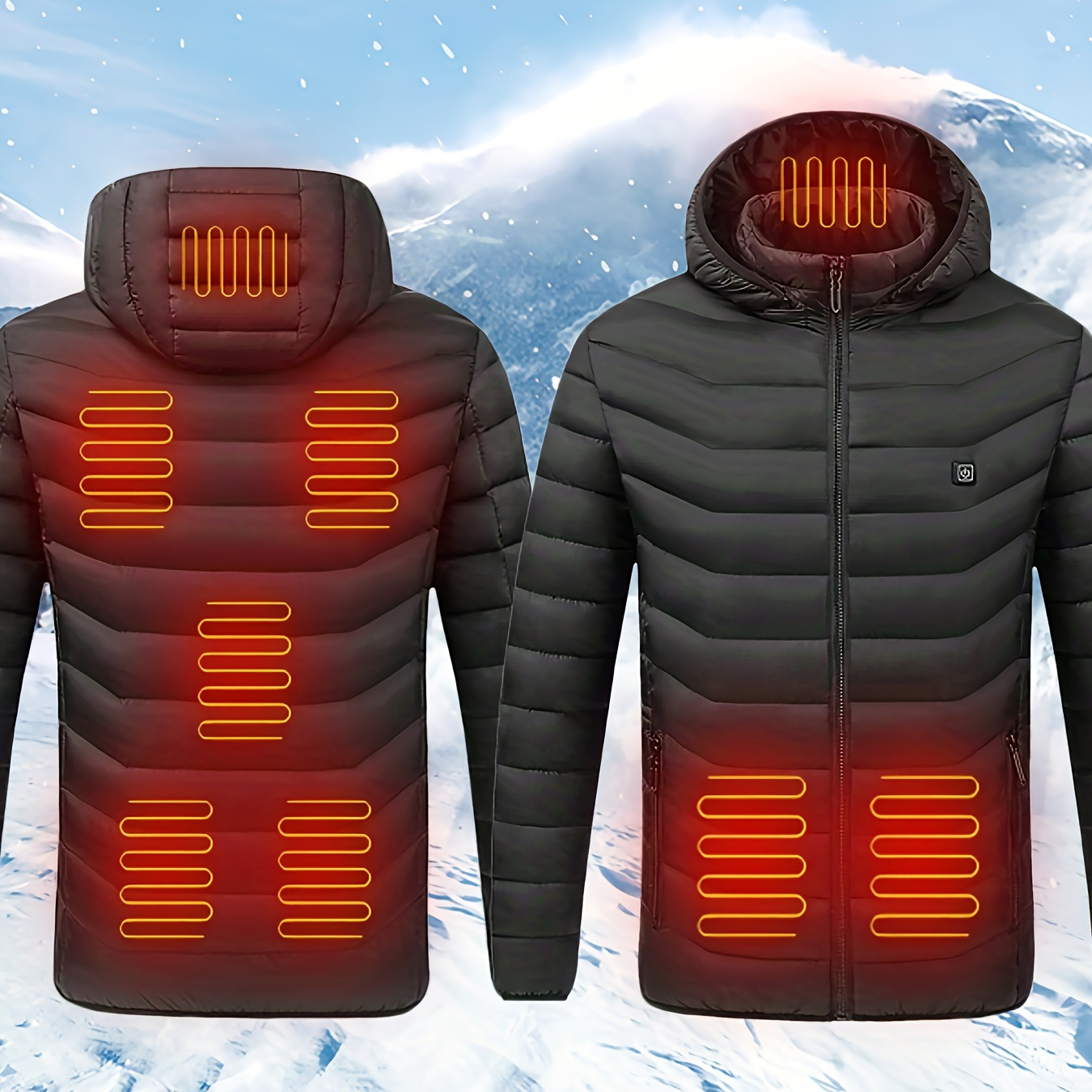 

Winter Outdoor Sports Heat Vest In (excluding Power Bank)