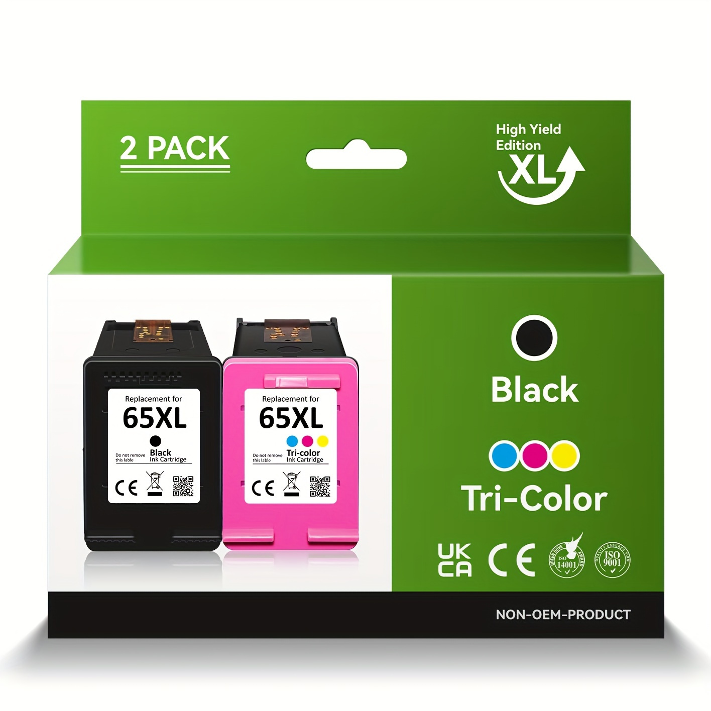 High yield Compatible 65xl Ink Cartridges Perfect - Temu