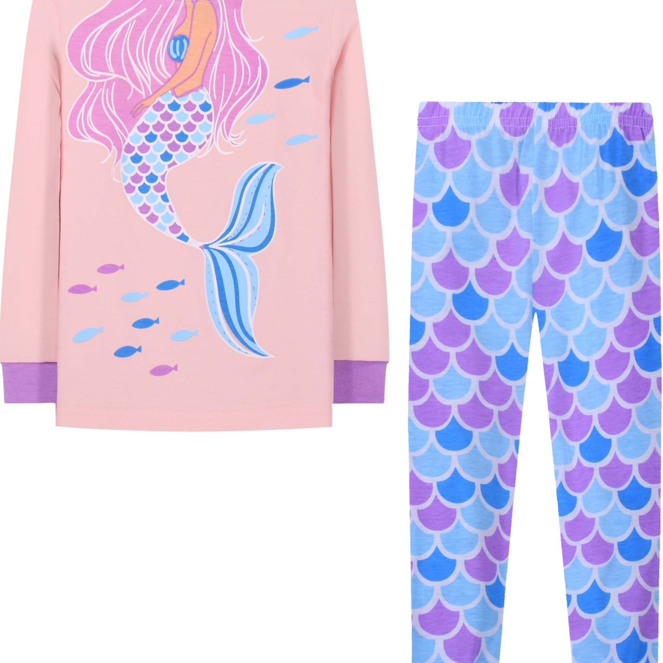 Girls discount mermaid pajamas