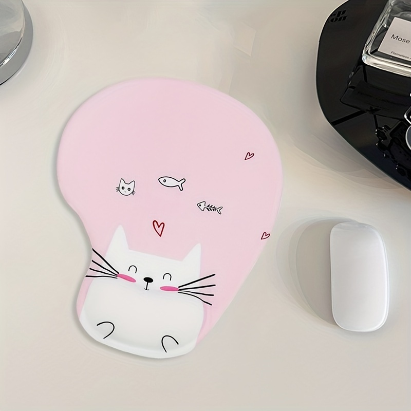 Kawaii Mouse Pad Desk Gaming Accessories Cute Clouds Xxl Mouse Pad Pink  Anime Office Decor Desk Mousepad Large, 31.5x15.7in Extended Keyboard  Mousepad For Desk Girl With Stitched Edges Non-Slip Rubber 