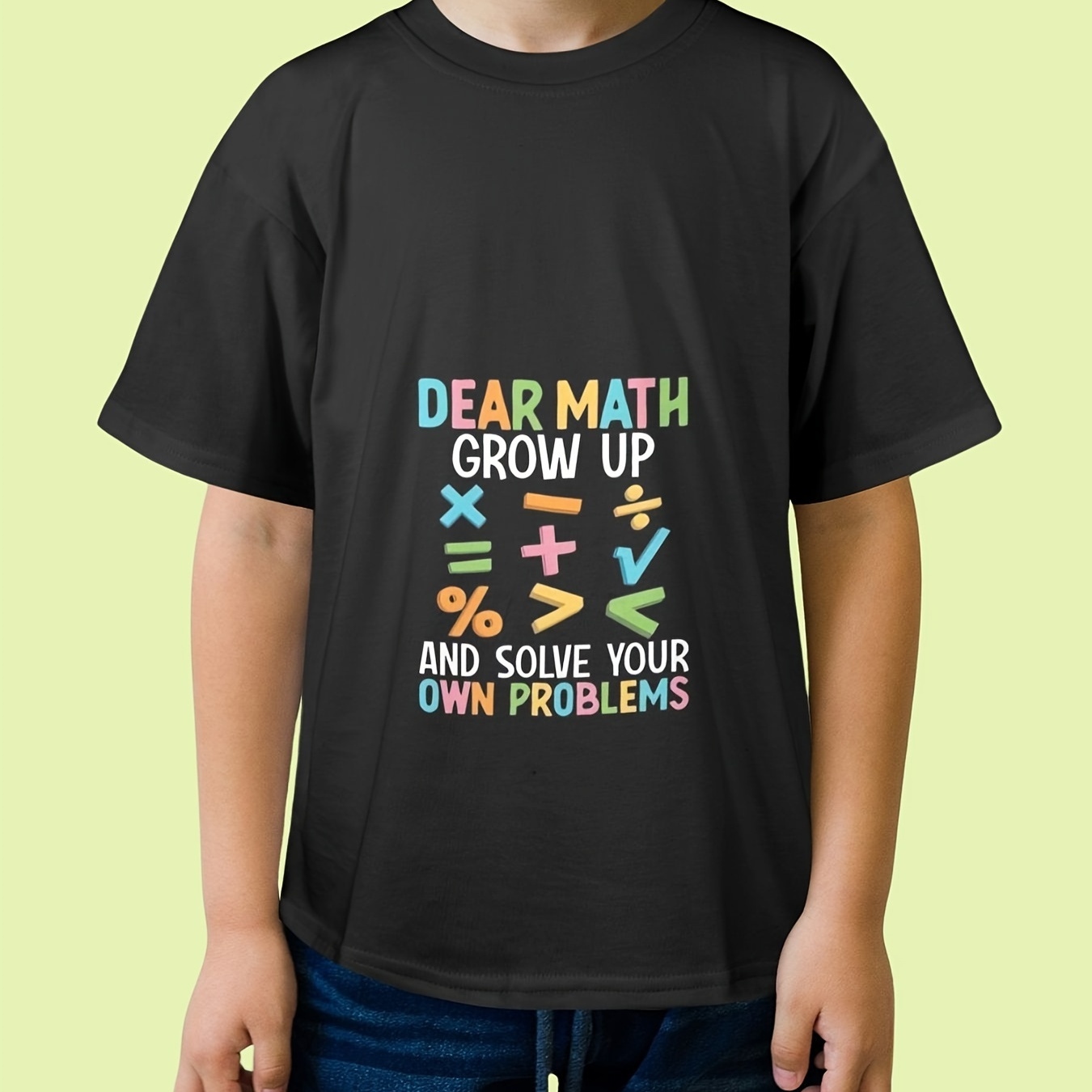 

Tees For Boys, Casual Short Sleeve T-shirt For Summer Spring Fall, Tops As Gifts