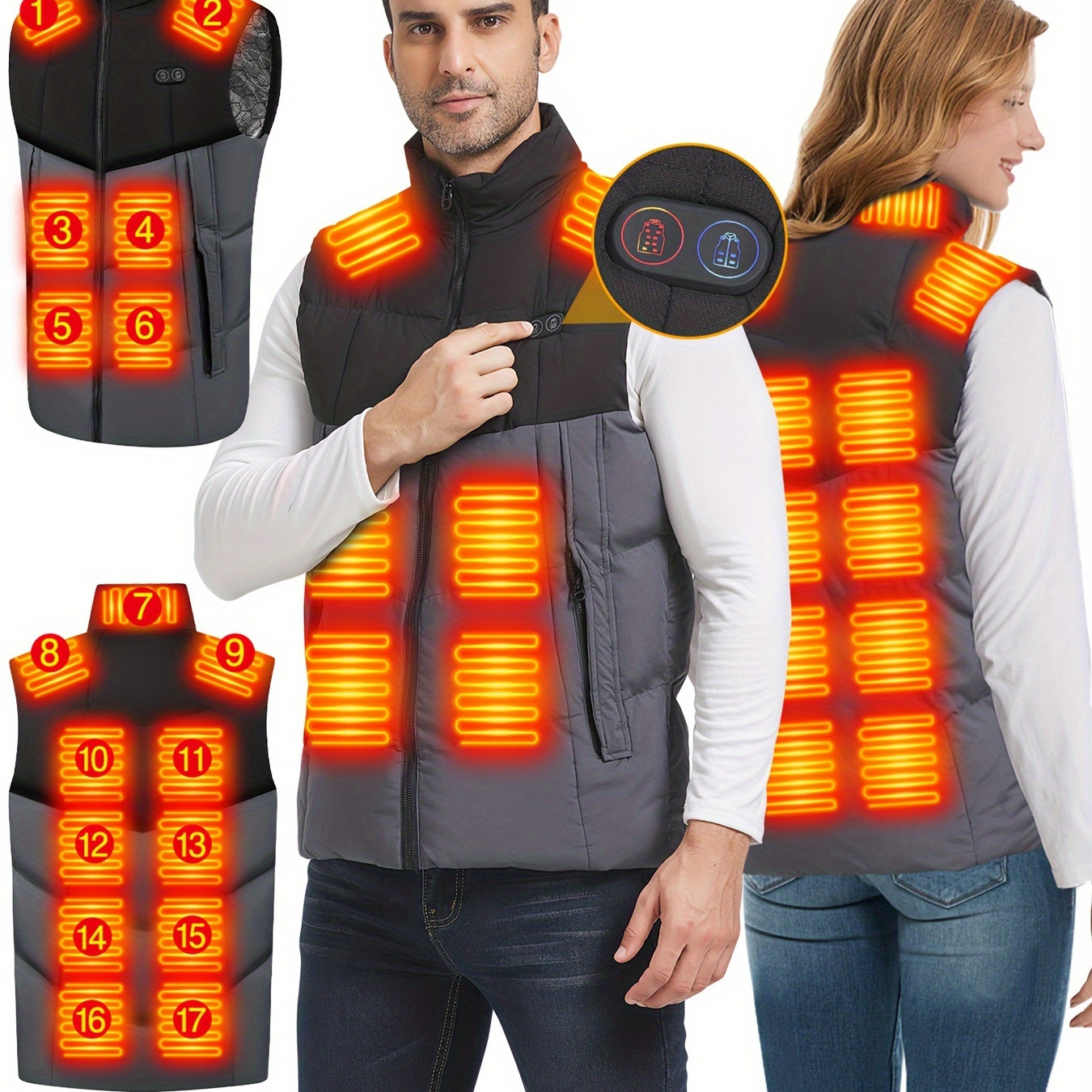 

For Men Women - Warming 17 Unisex Heating