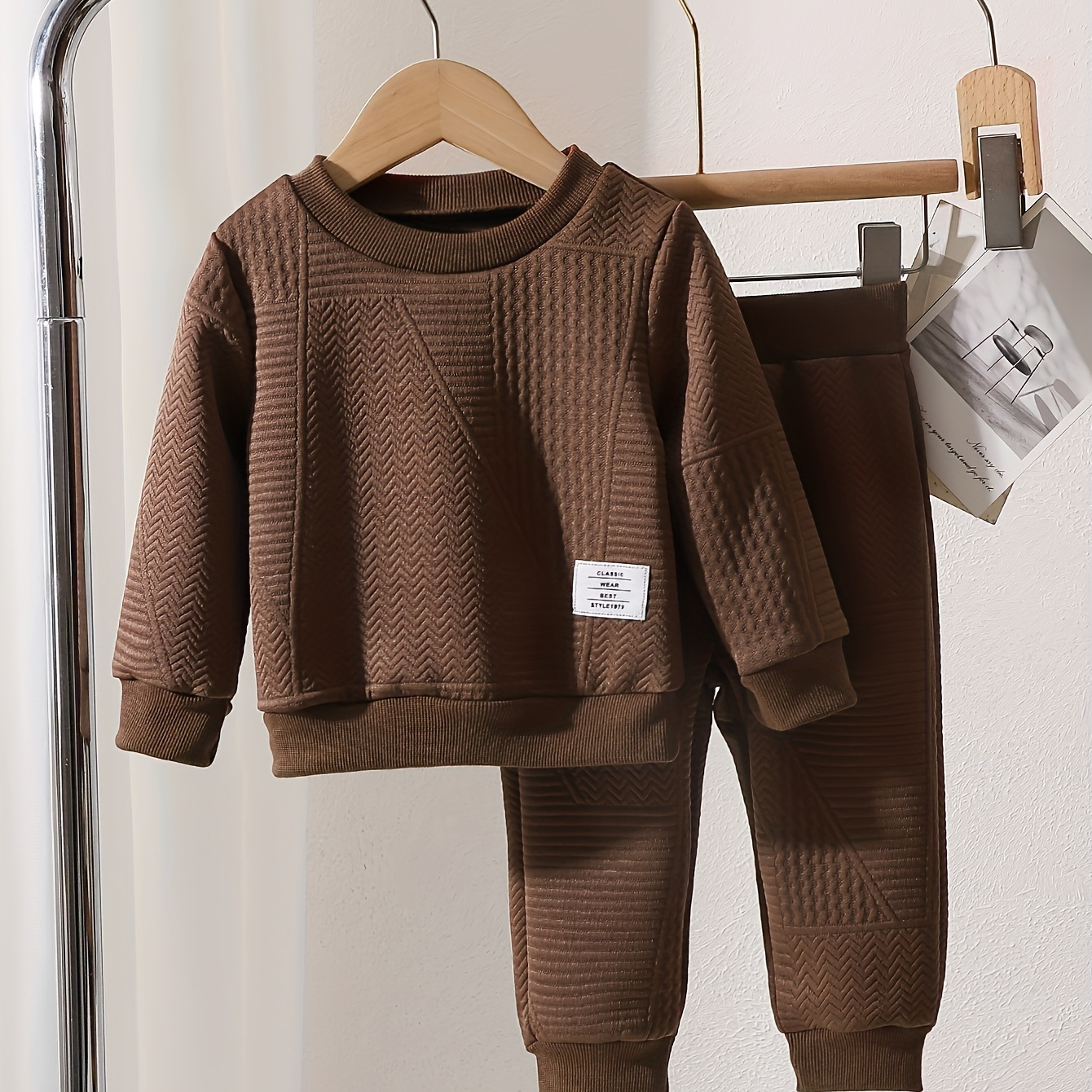 

Boys' Knit Sweatshirt & Set - , , Long , , Washable, For Fall/ , For