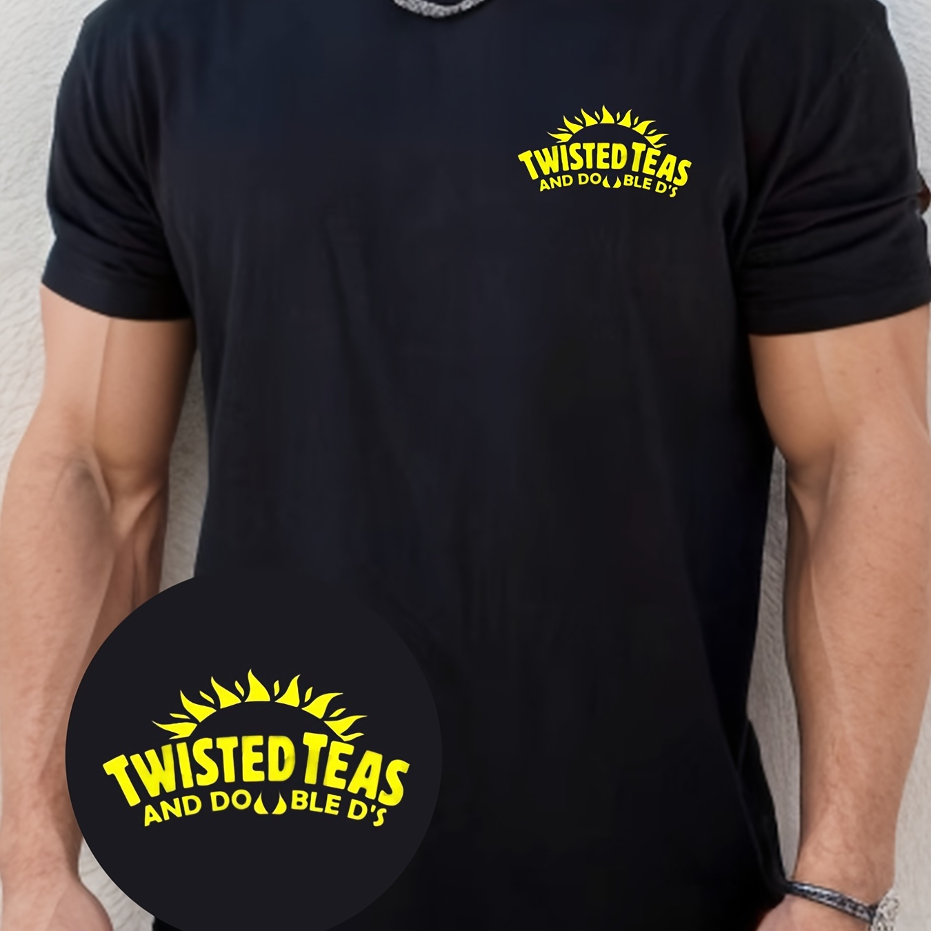 

Twisted Teas And Ver2 - 2 Sided - Tshirt Black - For Men - For Women - Free Ship