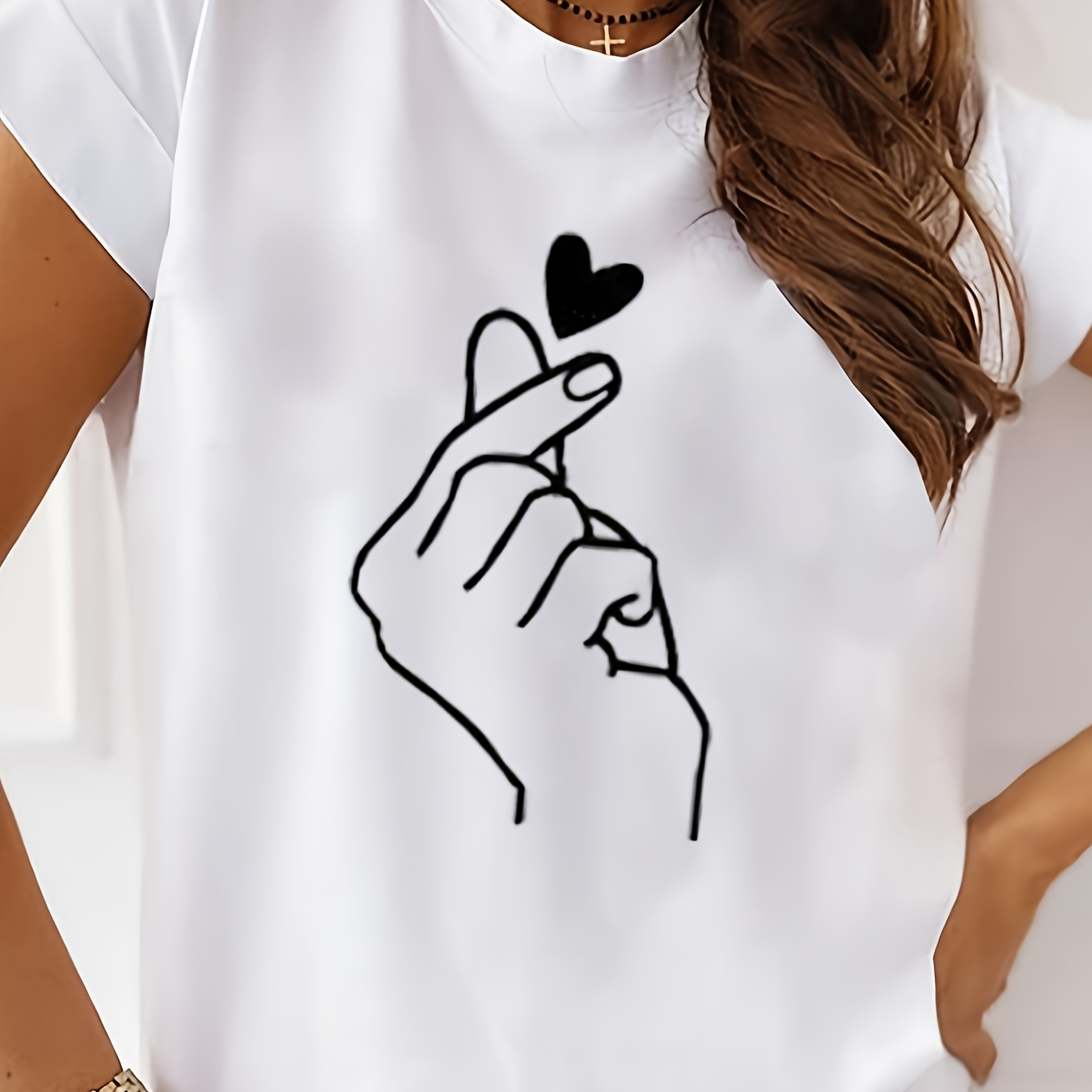 

Women' Printed Sleeve T-