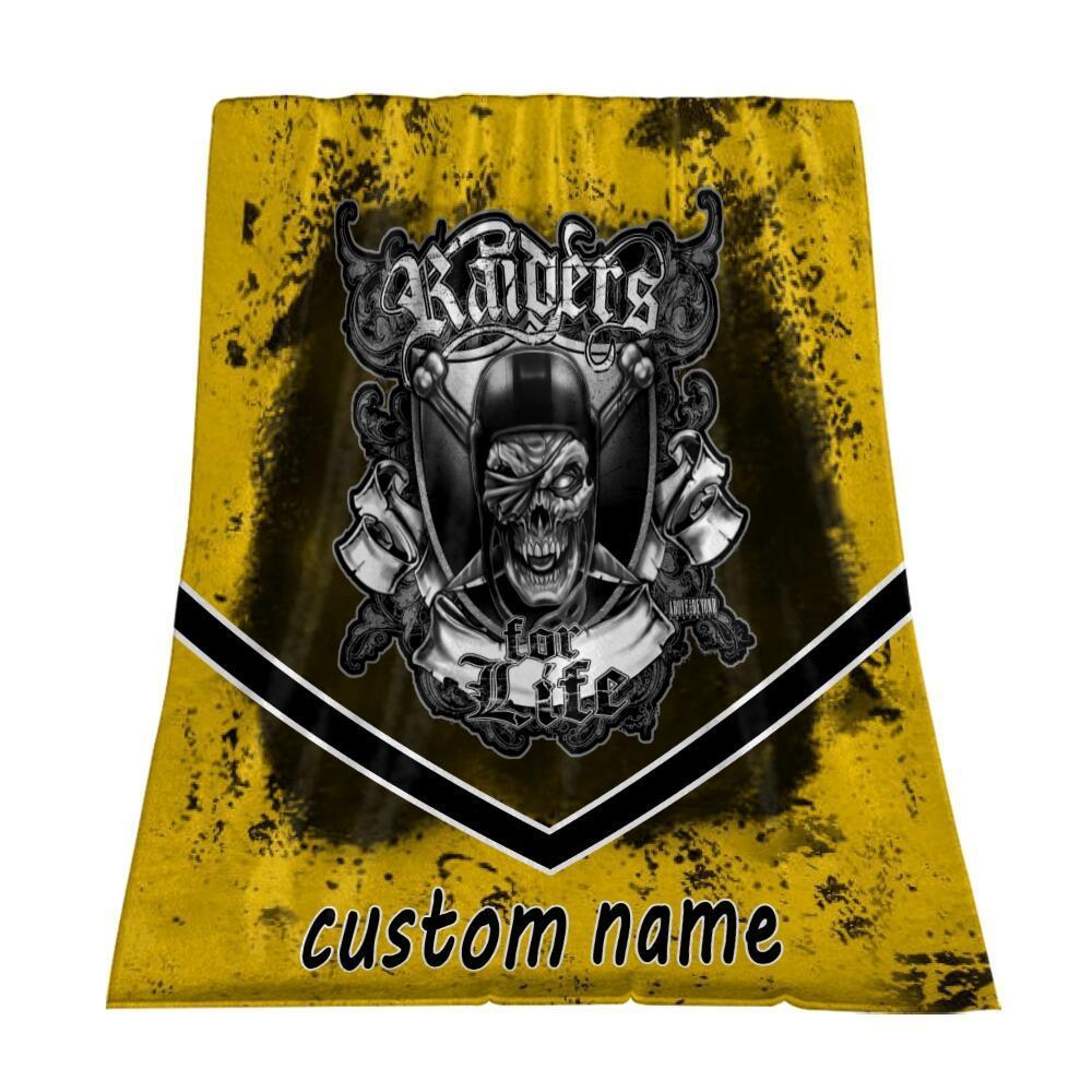 

Customizable ''s For Life' Name Blanket - , Tear-resistant Flannel | Camping & Outdoor | Ideal Gift For , Women, Men On Holidays