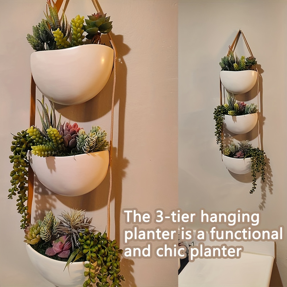 3-Tier Vertical Wall Planter 3ft, Size: One Size