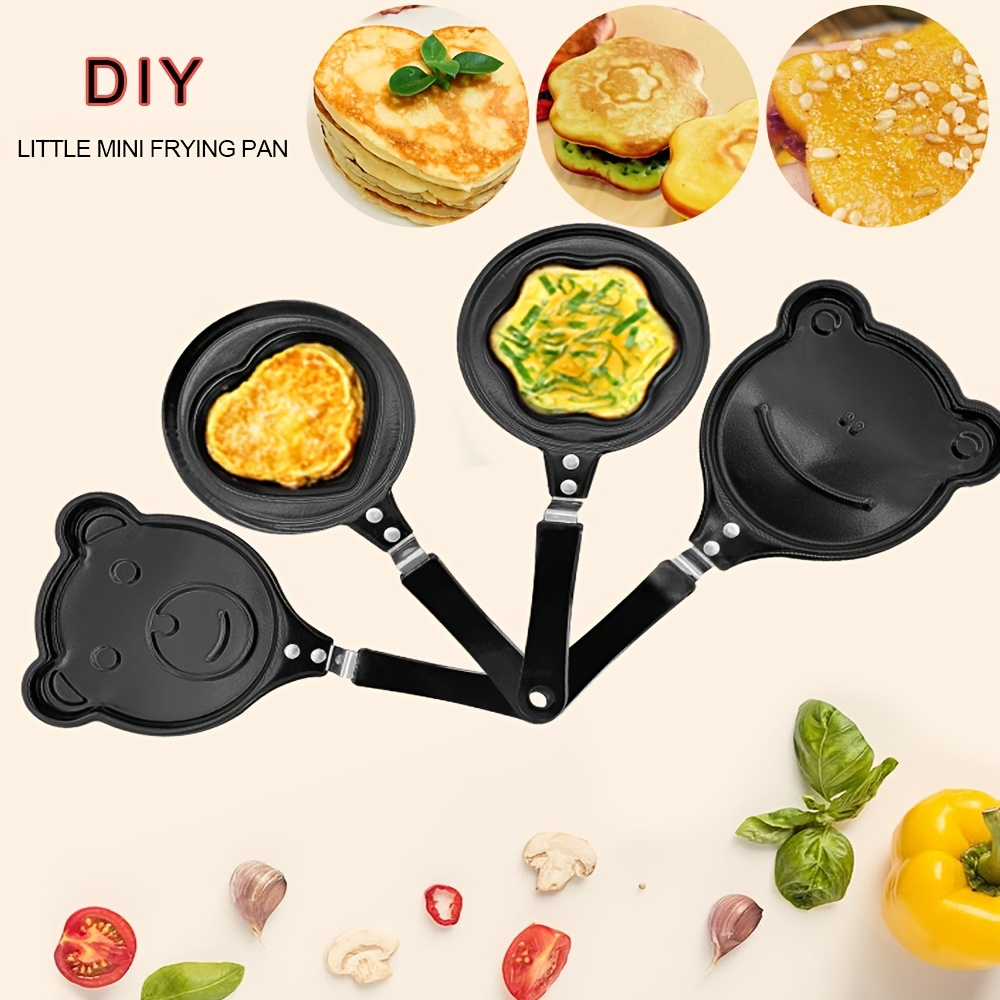 1pc 5.9inch*7.08inch Omelette Pan, Non-stick Coating Egg Roll Pan, Square  Mini Frying Pan, Multi-purpose Pan, Breakfast Cookware