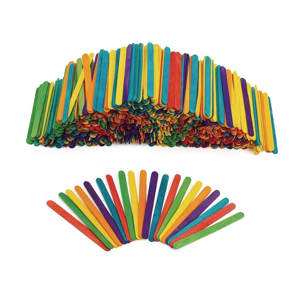 Popsicle Sticks, Colored Craft Sticks