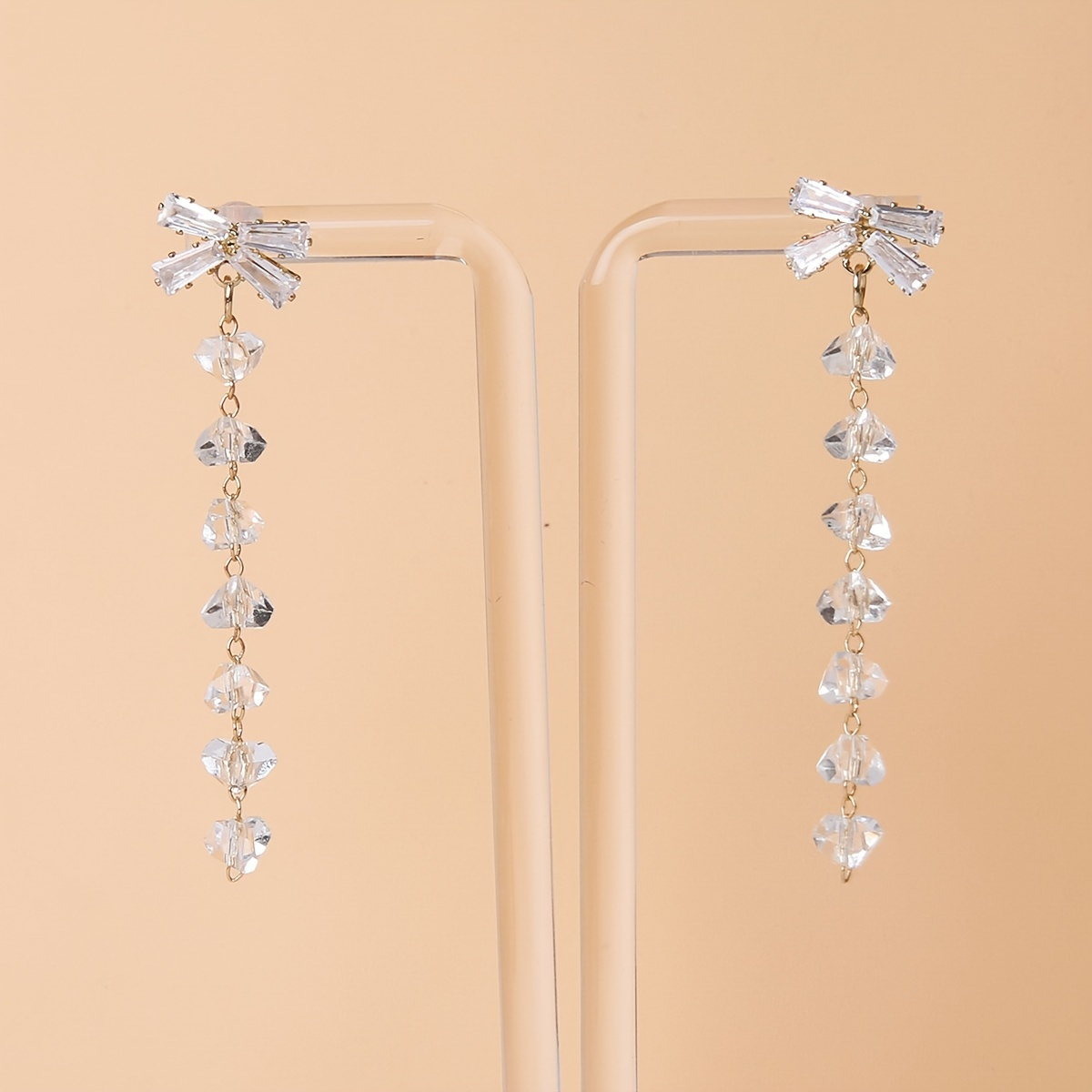 Elegant Womens Bow Tassel Earrings Fine Ear Jewelry Birthday Gift, Shop On  Temu And start Saving