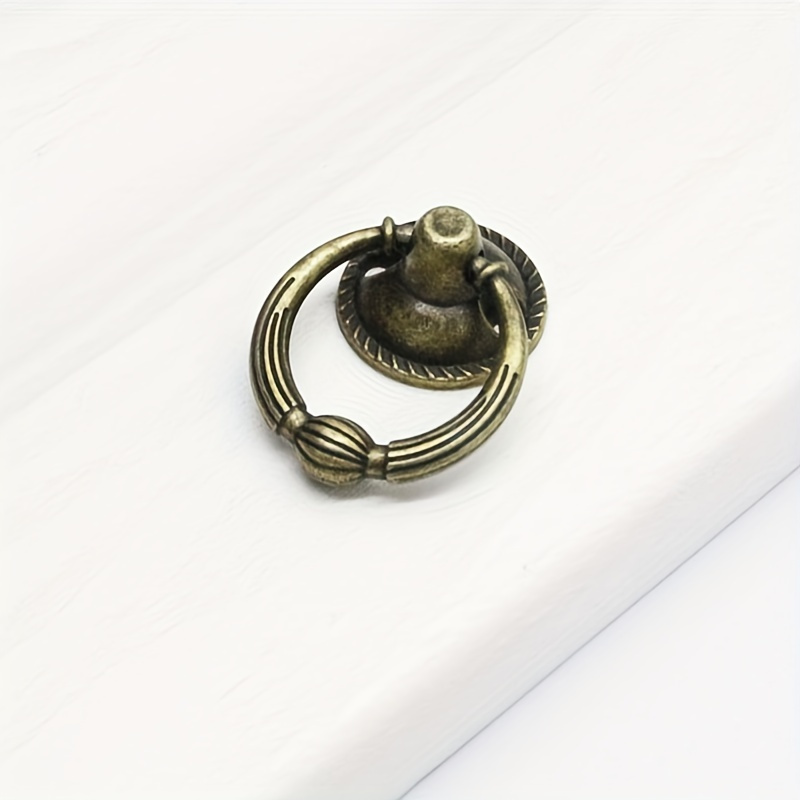 Vintage Style Drop Bail Pulls - Antique Bronze Swing Drawer Handle For  Dresser - European Furniture Hardware - Temu New Zealand