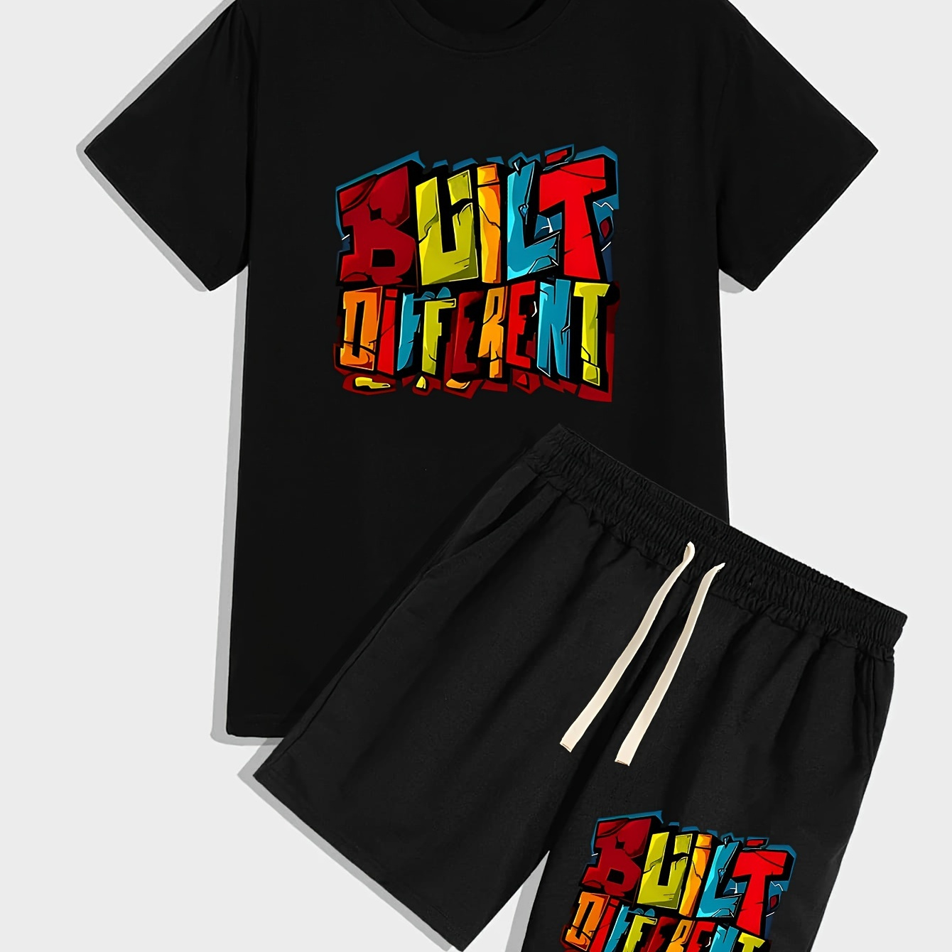 

Set, Summer T- & Drawstring , Outfits For
