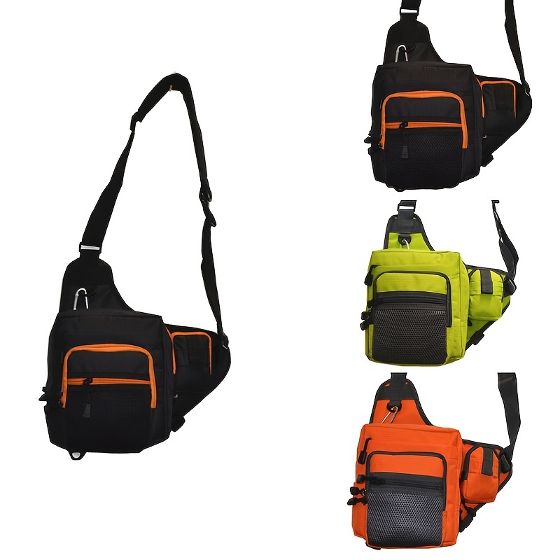 Sling Fishing Bag Lightweight Crossbody Fishing Storage Pack For ...