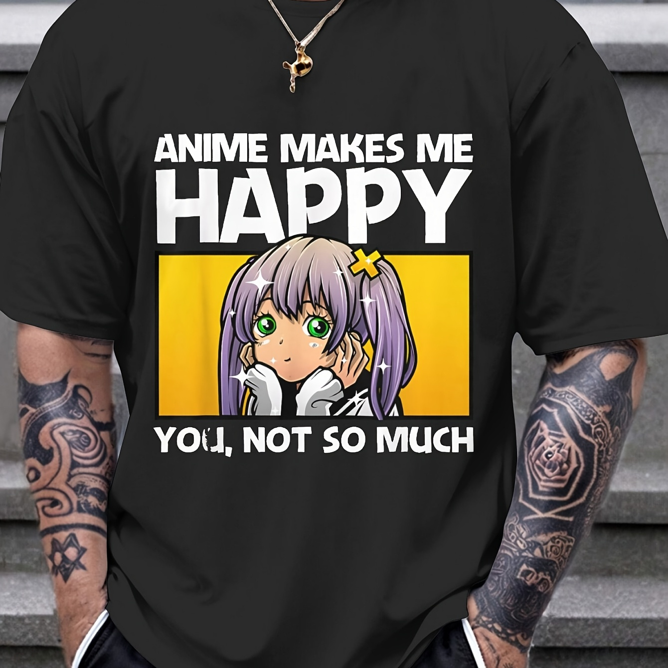 

Ewhanime Art For Women Teen Girls Men Anime Merch Anime Lovers T-shirt