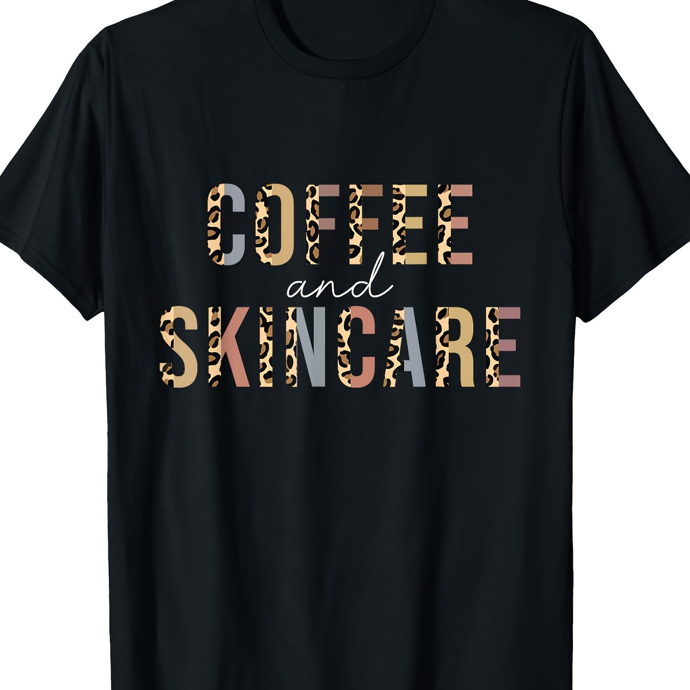 

Coffee Leopard Esthetician Skincare 220 Grams100% Cotton T-shirt