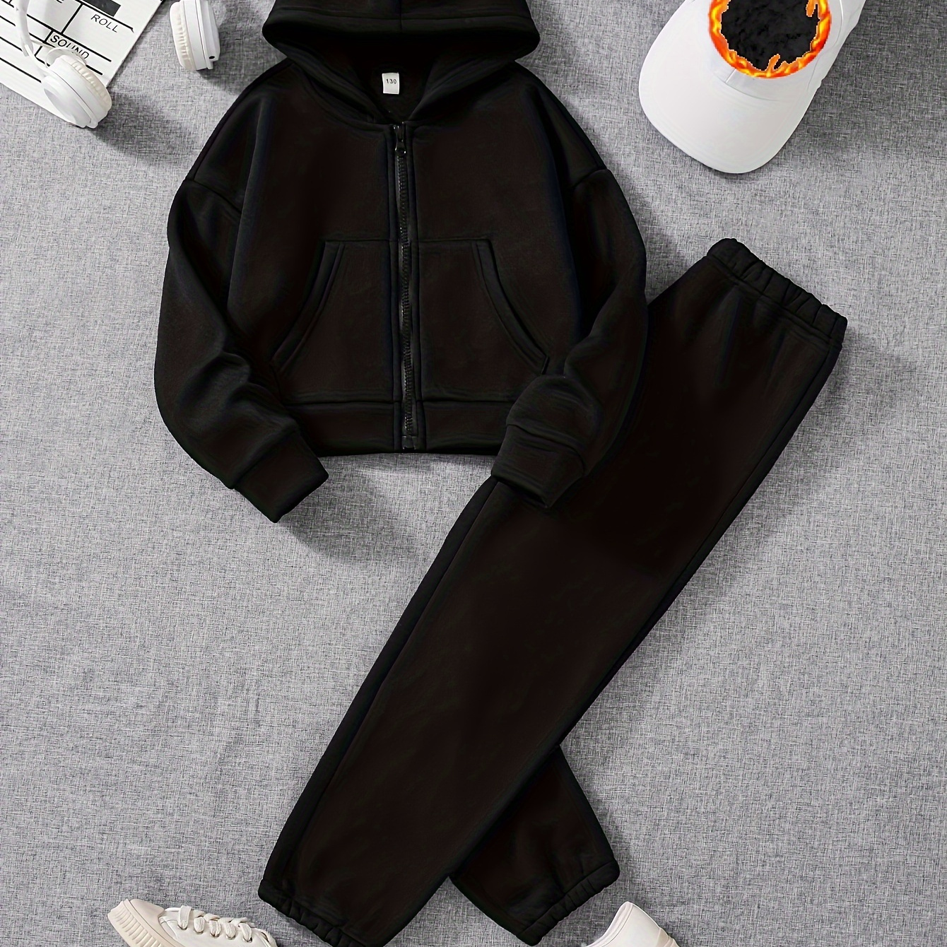 

Suit 1 Set Girl's + Pants 2pcs Outfit - & Fall Clothes
