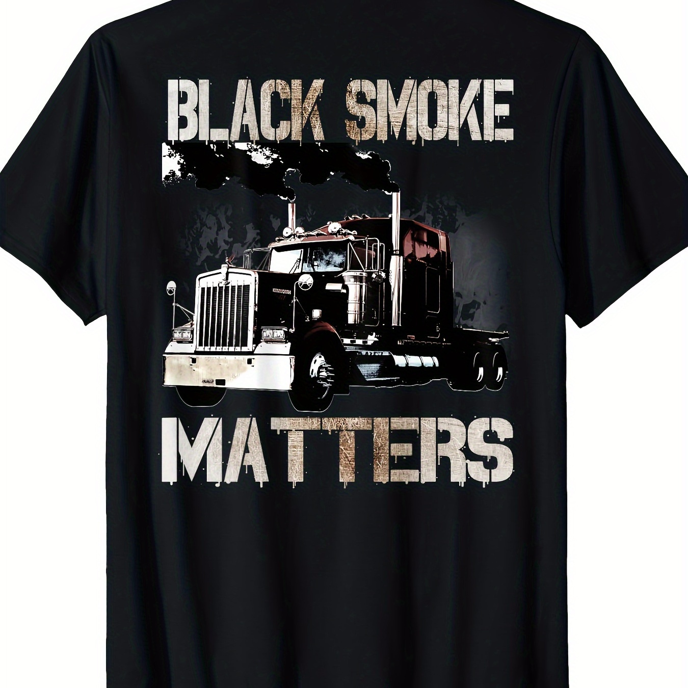 

Trucker Tractor Trailer T-shirt220g