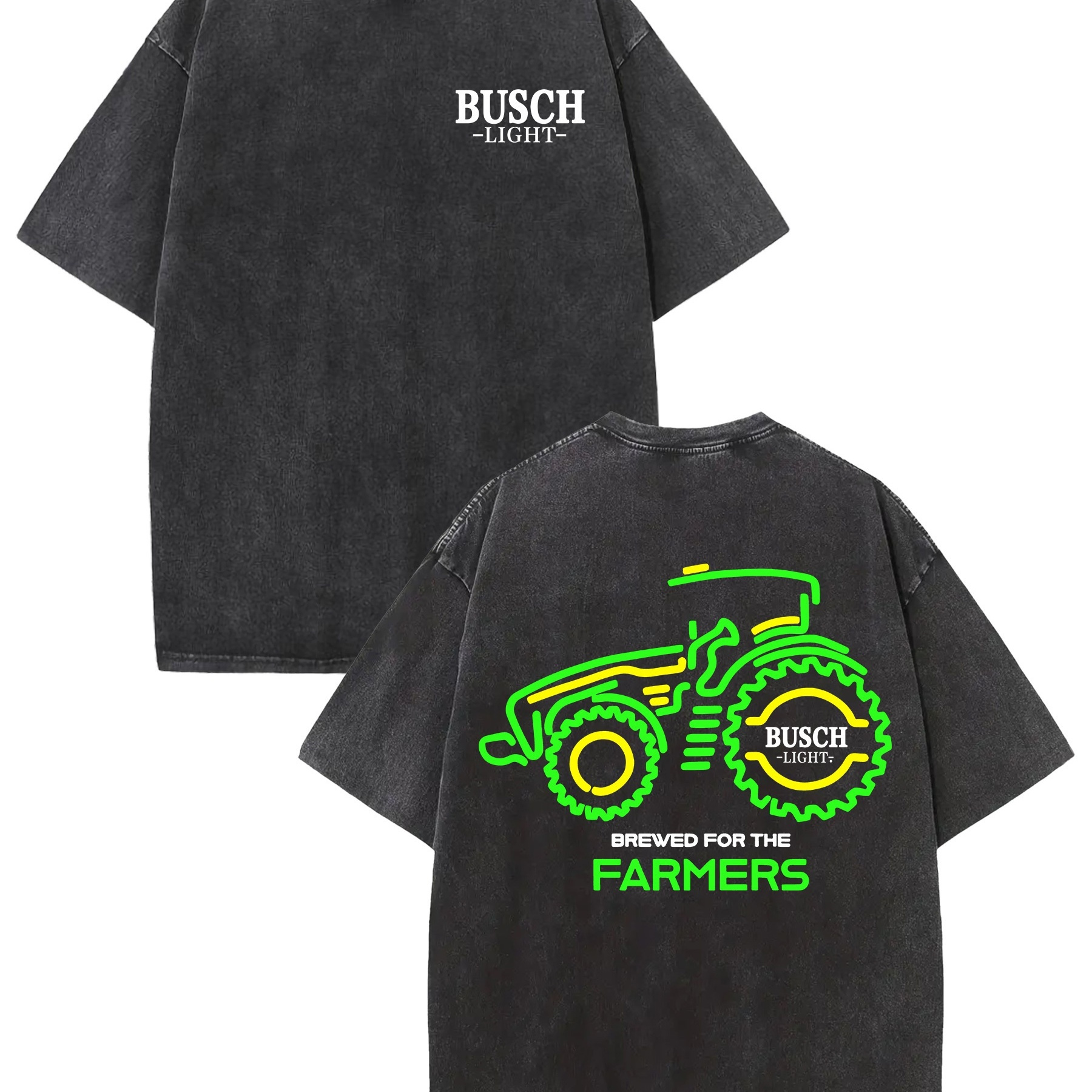 

Farmers Tractor 2-sided T-shirt, T Shirt Full Color For Men And Women