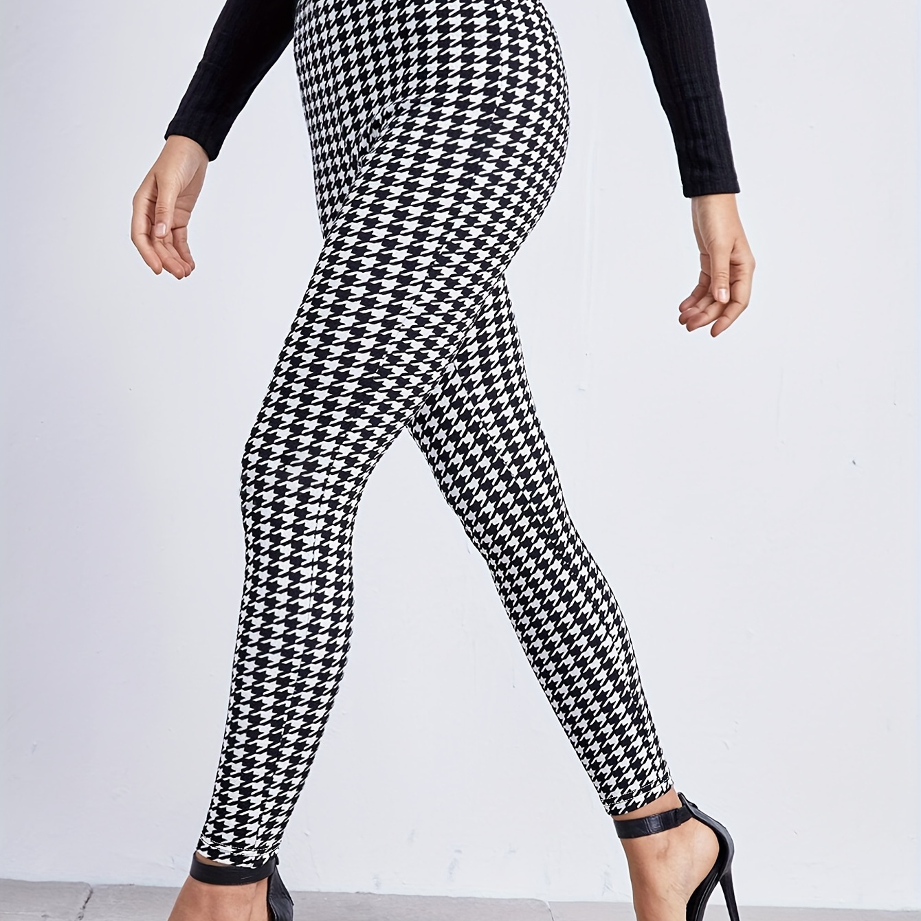 

Elegant Slimming Leggings For Women - Stretchy & Comfortable, Casual Attire