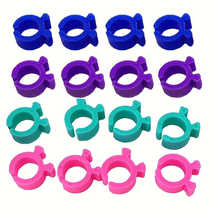 

20pcs Spool Clip Spool Protector, Spool Top Fits All Popular Spool Sizes - Thread Locking Function Helps Keep Threads Organized And Tidy