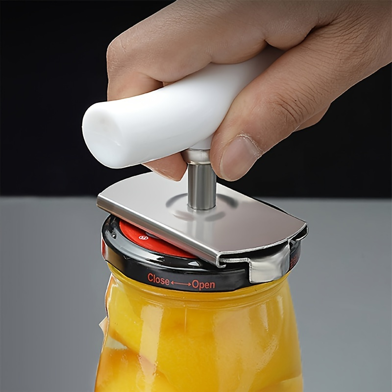 Jar Can Opener for Weak Hands, Adjustable Non-slip Stainless Steel Can  Opener, Multifunctional Jar Gripper Tight Lid Easy Manual Opener, Kitchen  Gadgets, for the Elderly/Children (Standard, 3PCS) 