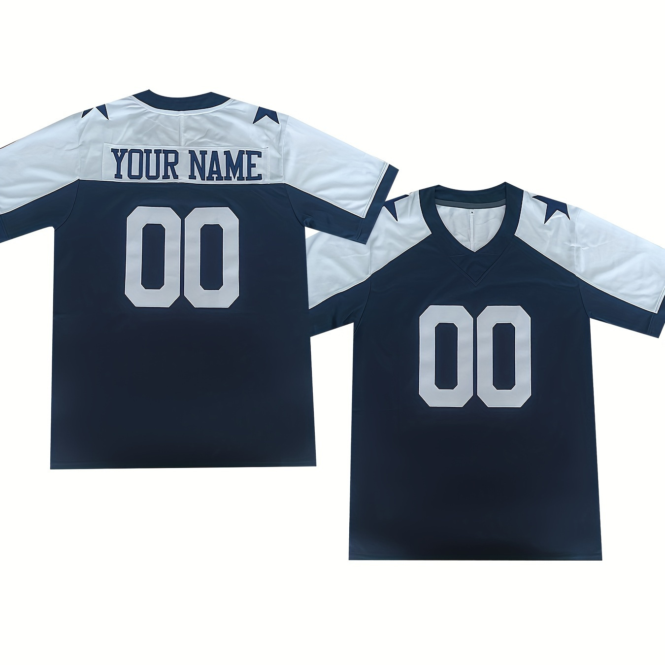 

Customizable Rugby Jersey - Polyester V-, & , Embroidered & , For & Parties, - For , Summer & Fall