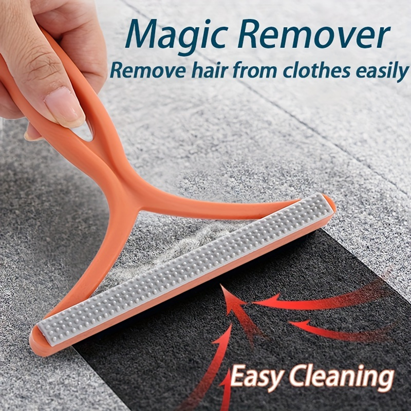 Portable Magic Lint Remover: Quickly And Easily Remove Fuzz, Fur, And Hair From Carpets, Woolen Coats, And More!