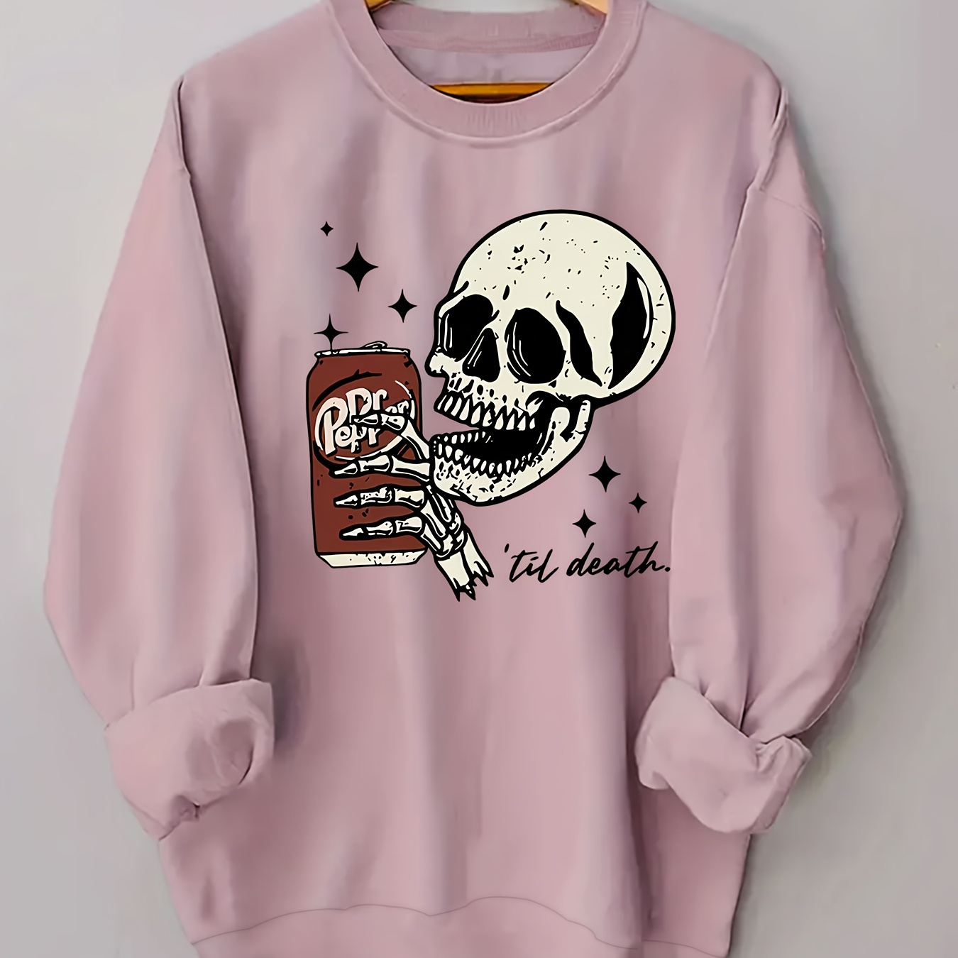 

Skull Sweatshirt, Sweatshirt For Fall & , Women's Clothing