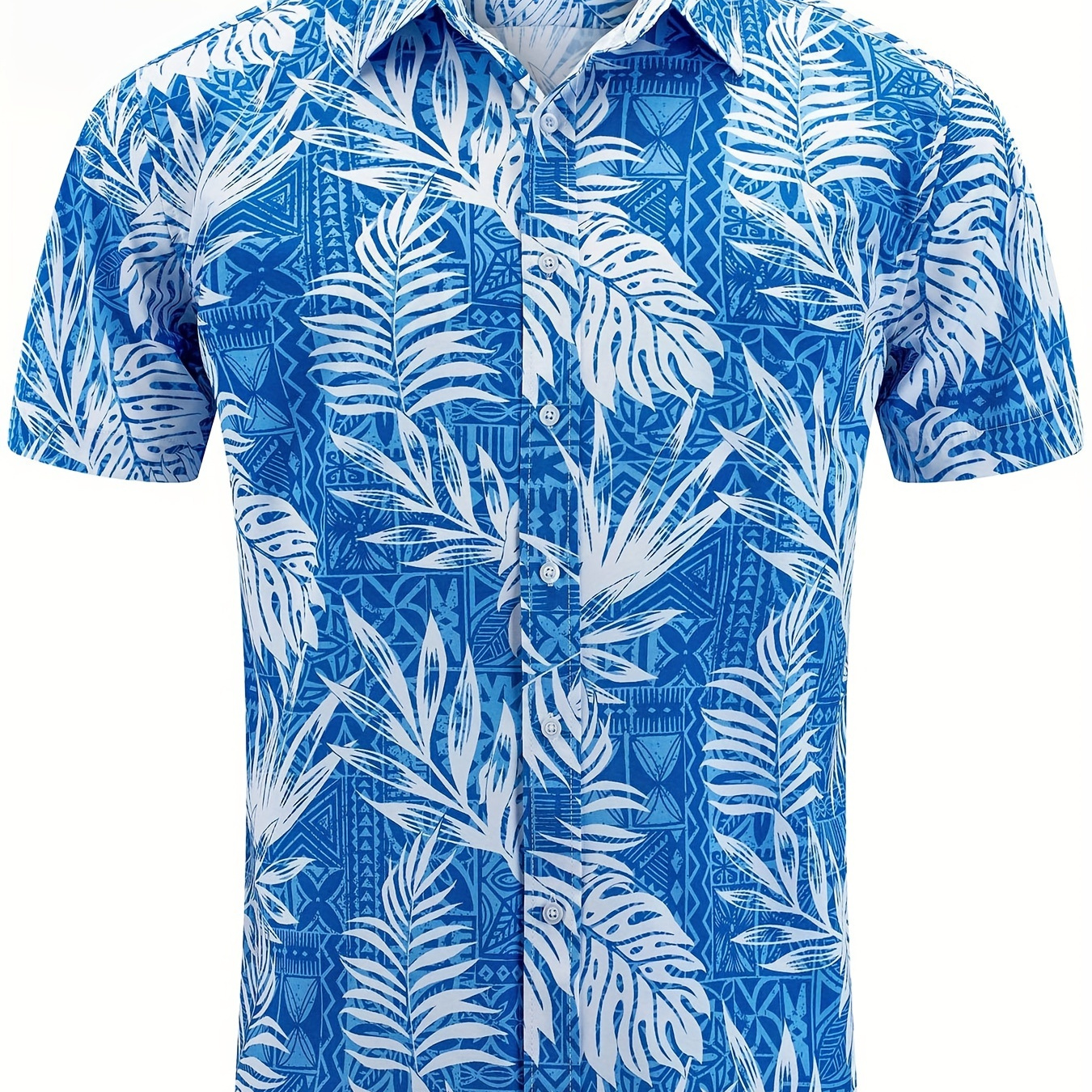 

Hawaiian Shirts For Men Casual Printed Short Sleeve Aloha Floral Button Down Beach Shirts