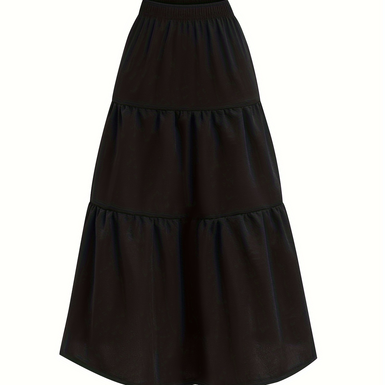 

Versatile Solid Skirt For Girls Party Outdoor Gift