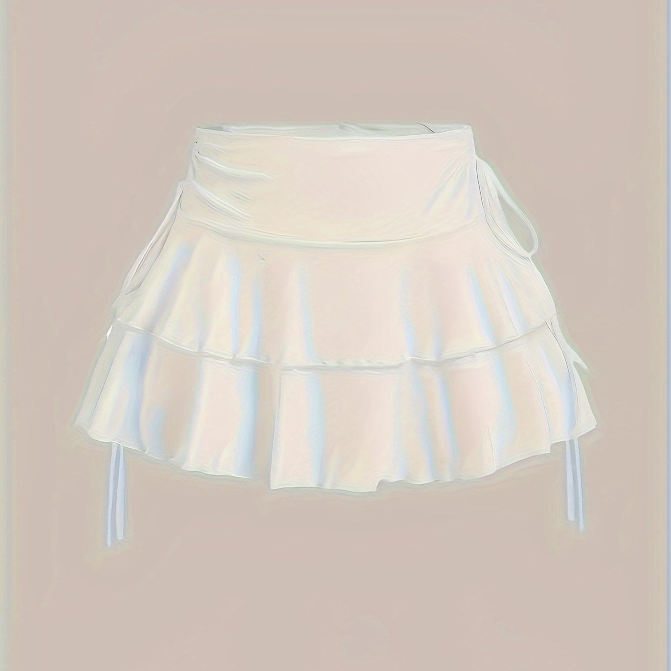 

New Women' Half Skirt With Ruffle Sexy Mini Skirt