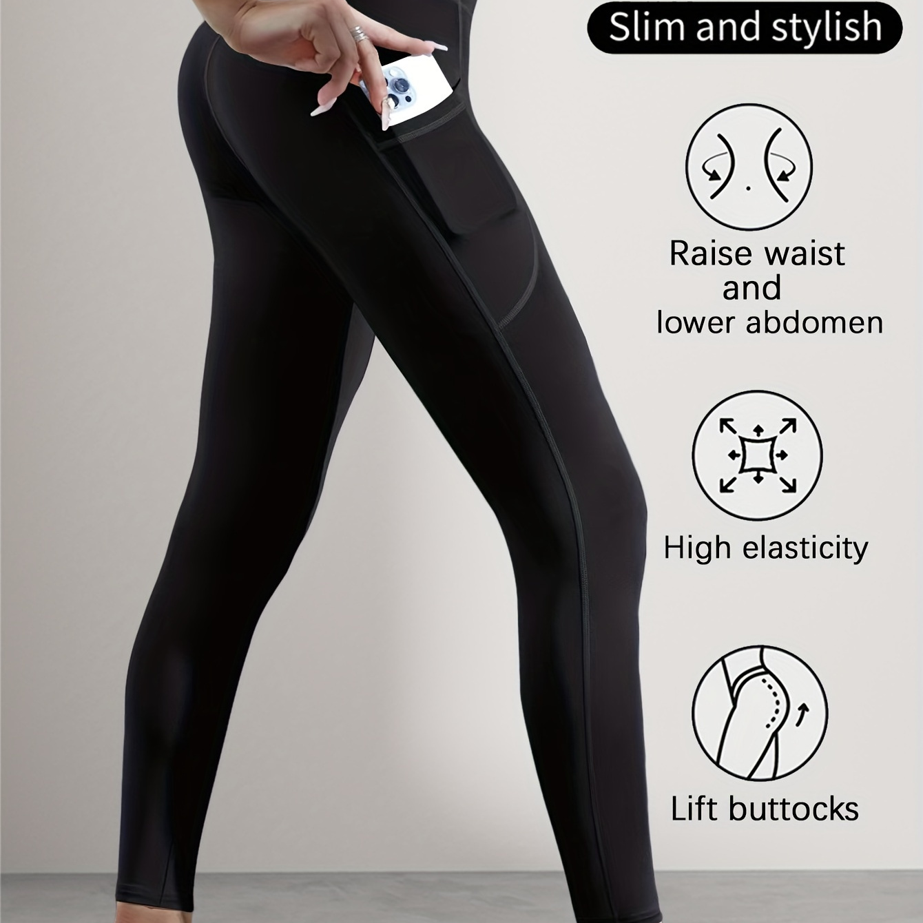 

Women's Yoga Leggings With High Waist, Comfortable And Breathable, And Stretchy, Outdoor Activities And Fitness