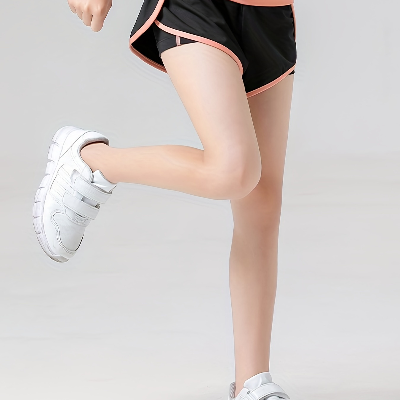 Girls' Basic Shorts Contrast Binding Comfortable Breathable - Temu  Philippines
