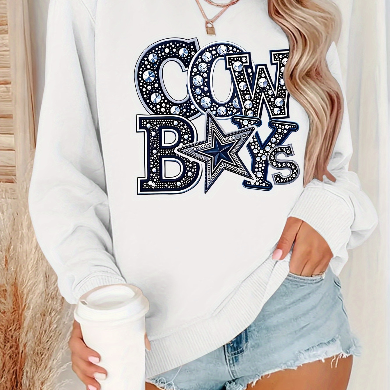 

Graphic Sweatshirt For Women - For Fall & ,