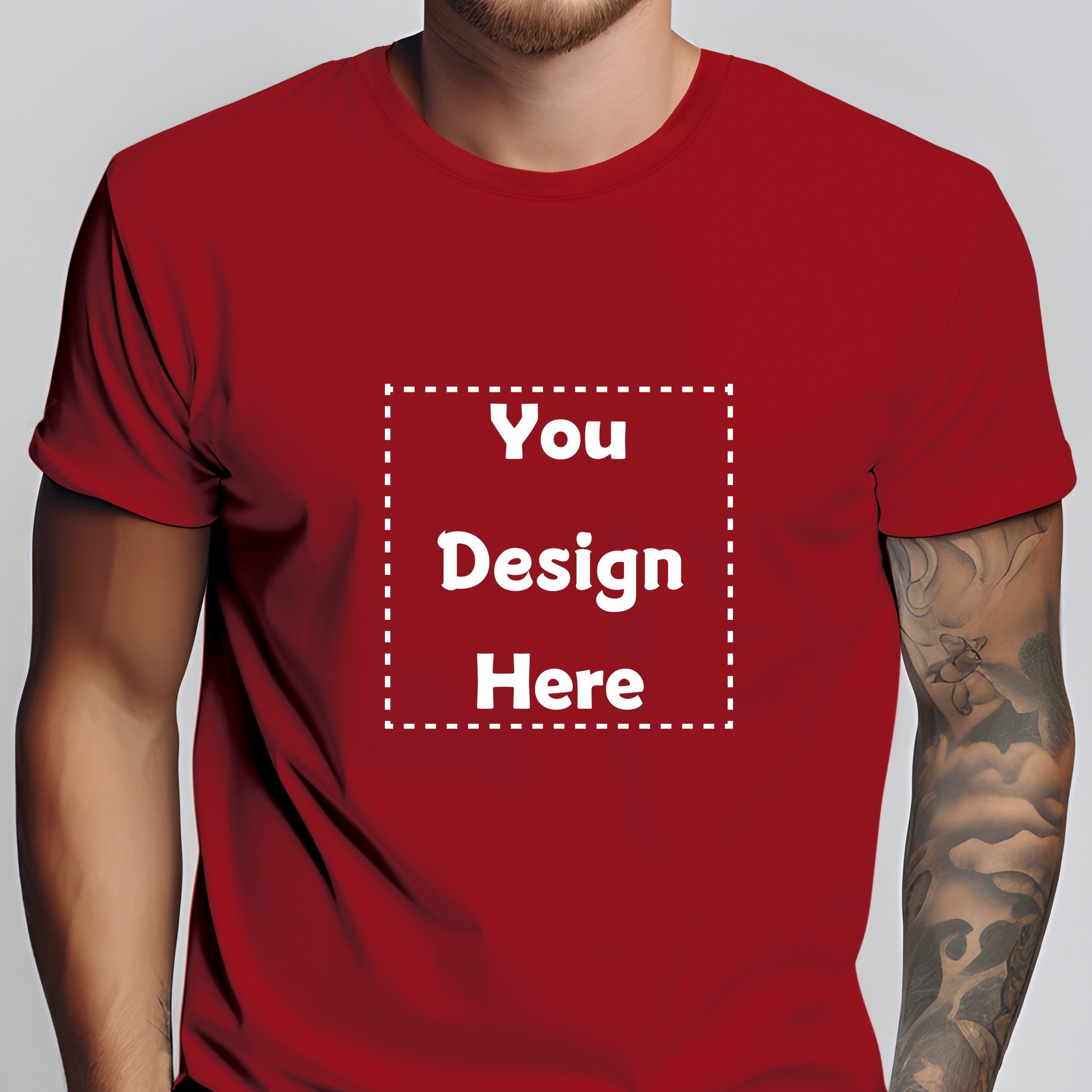 

Customized Pattern Print Men's Fashionable Creative Top, Casual Short Sleeve Crew Neck T-shirt, Men's Clothing For Summer Outdoor