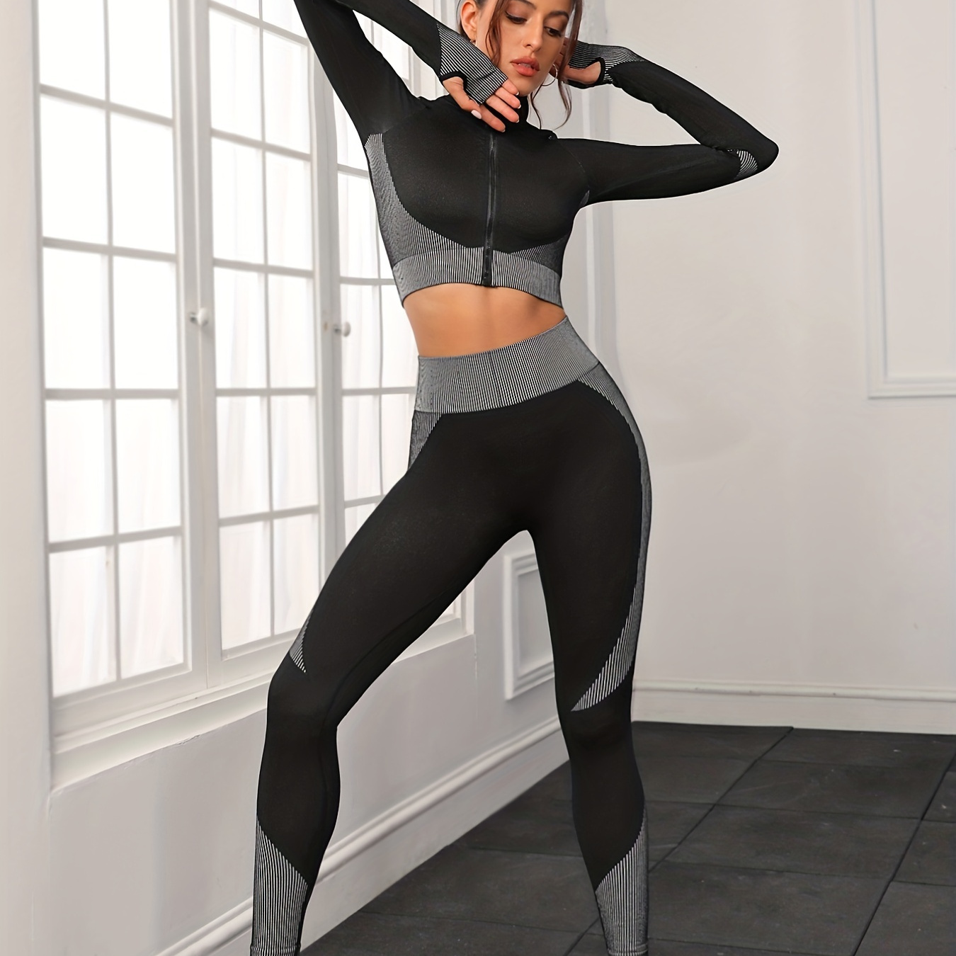 Look Feel Fabulous In This Women's Yoga Set: Seamless - Temu