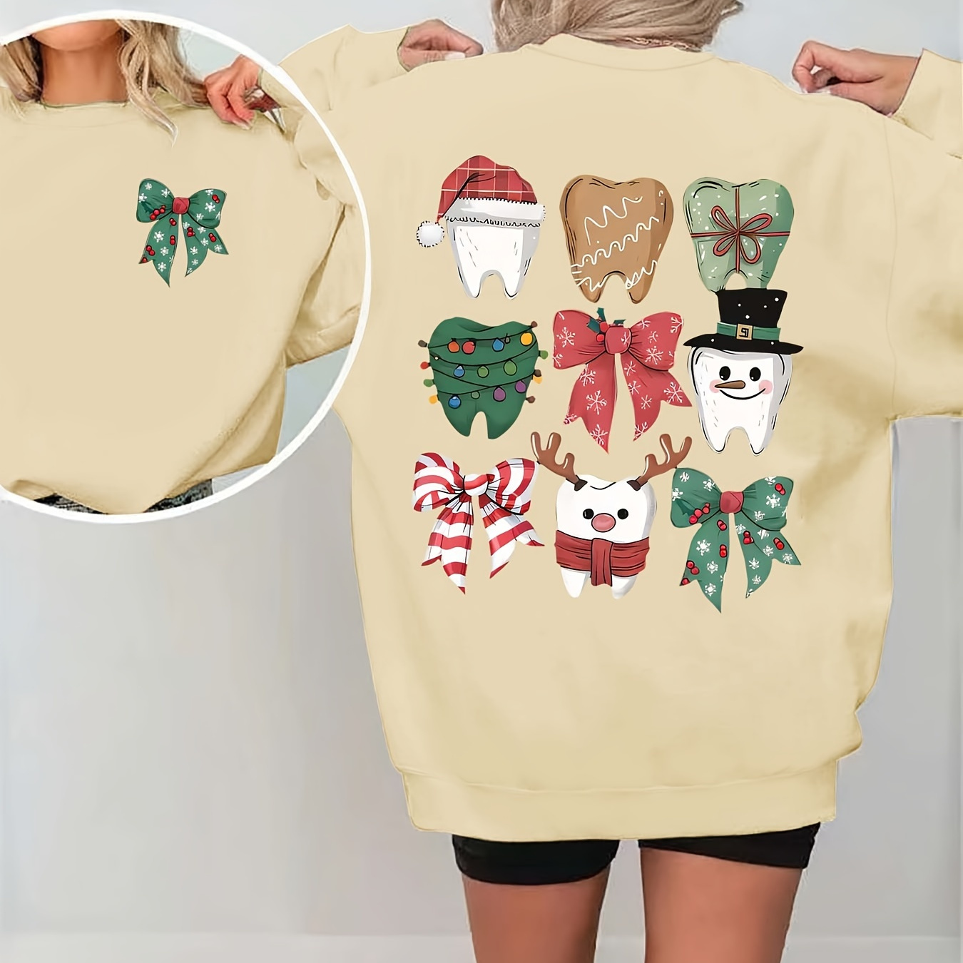 

Christmas Sweatshirt, Sweatshirt For & Fall, Women's Clothing