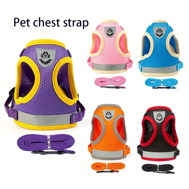 

Dog Harness For Small And Medium Dogs, No Pull Puppy Harness And Leash Set