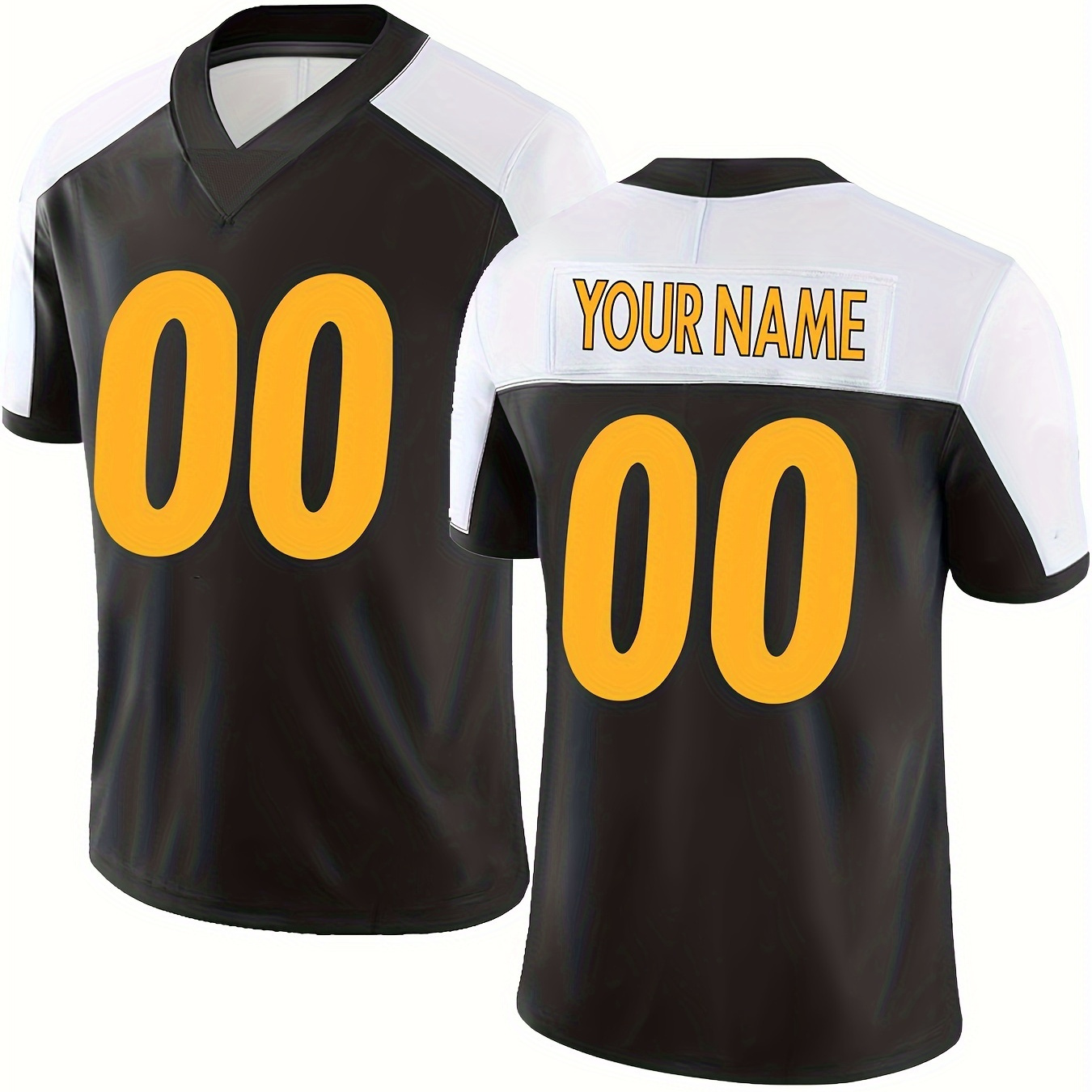 

Customizable Name Number Men's American Football Casual Breathable Cool Embroidered Football Set Quick Drying Fashion Street