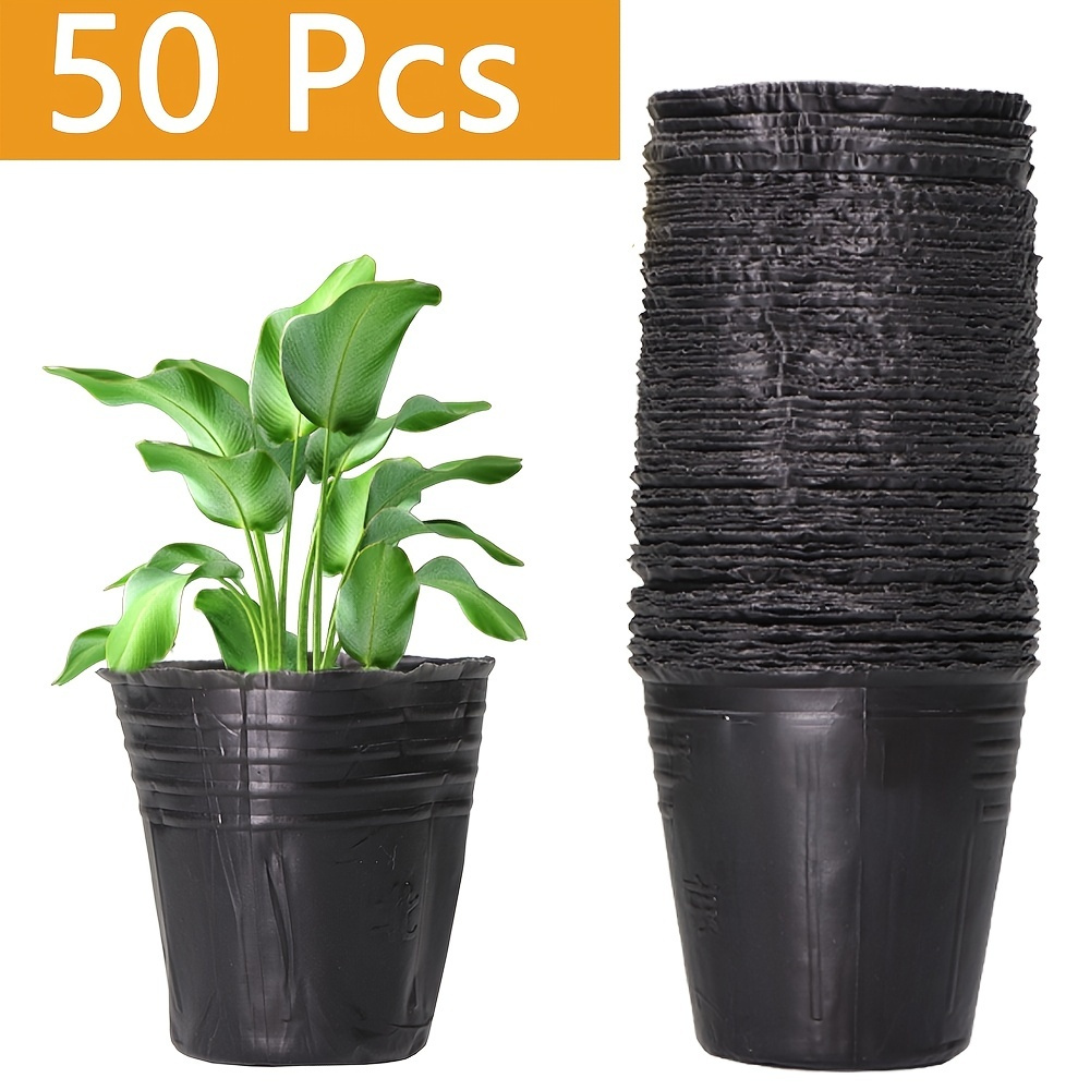 50pcs Pots Plantes En Plastique Démarrage Culture Graines - Temu Belgium
