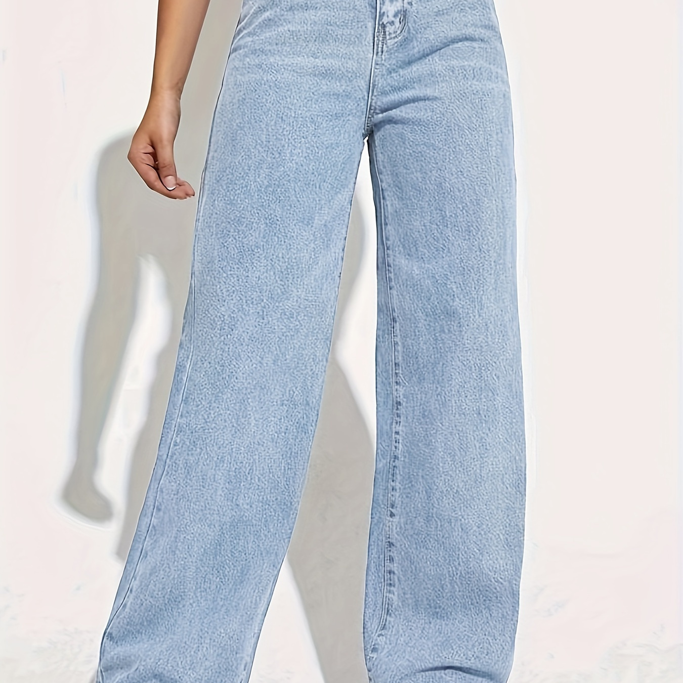 

European And American - Women's Casual Washed Work Trousers