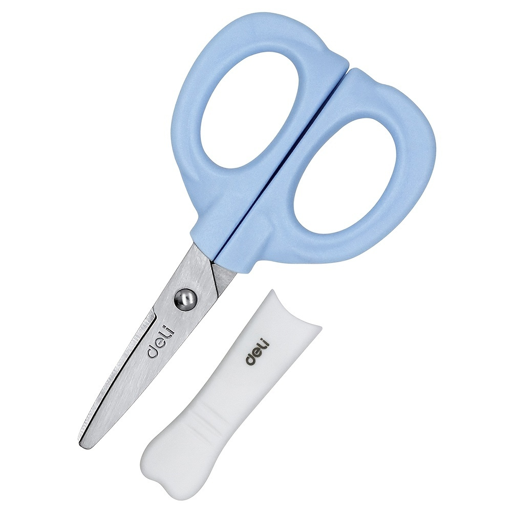 Plastic Studentsscissors Safety Scissors Training Students - Temu