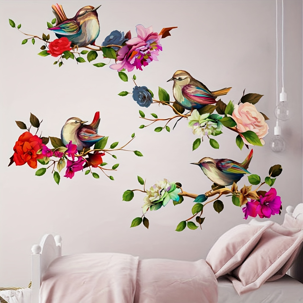 

Add A Touch Of Elegance To Your Home With This 4 Magpies Wall Sticker!