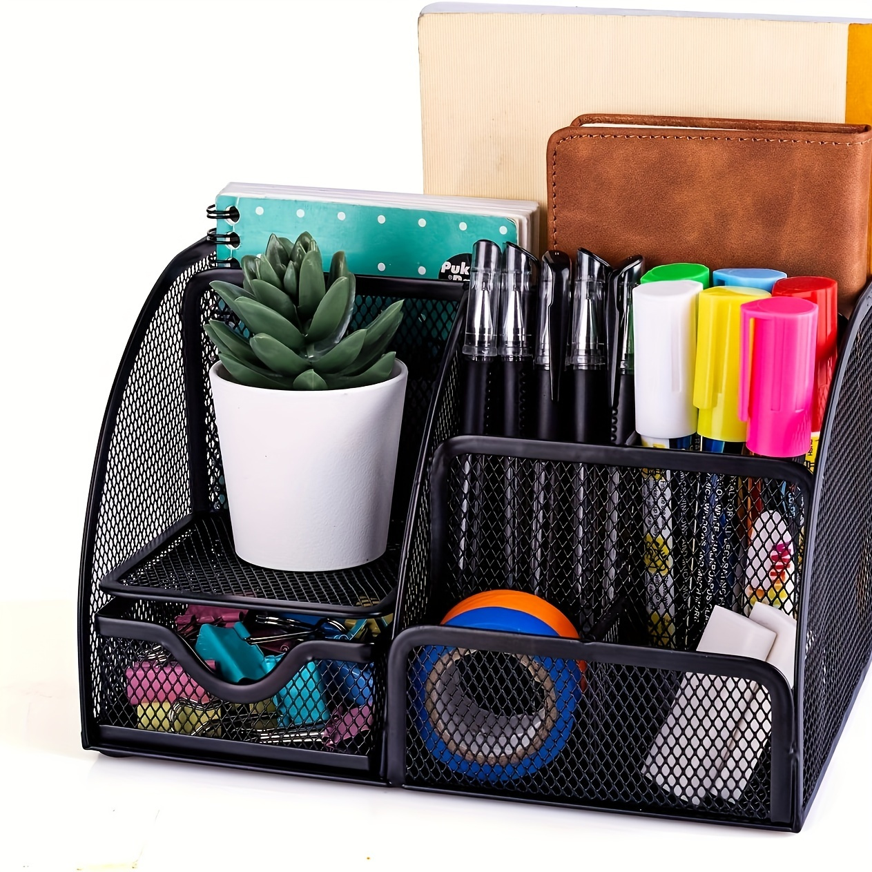 Office Desk Organizer And Accessories Desk Drawer Organizer - Temu