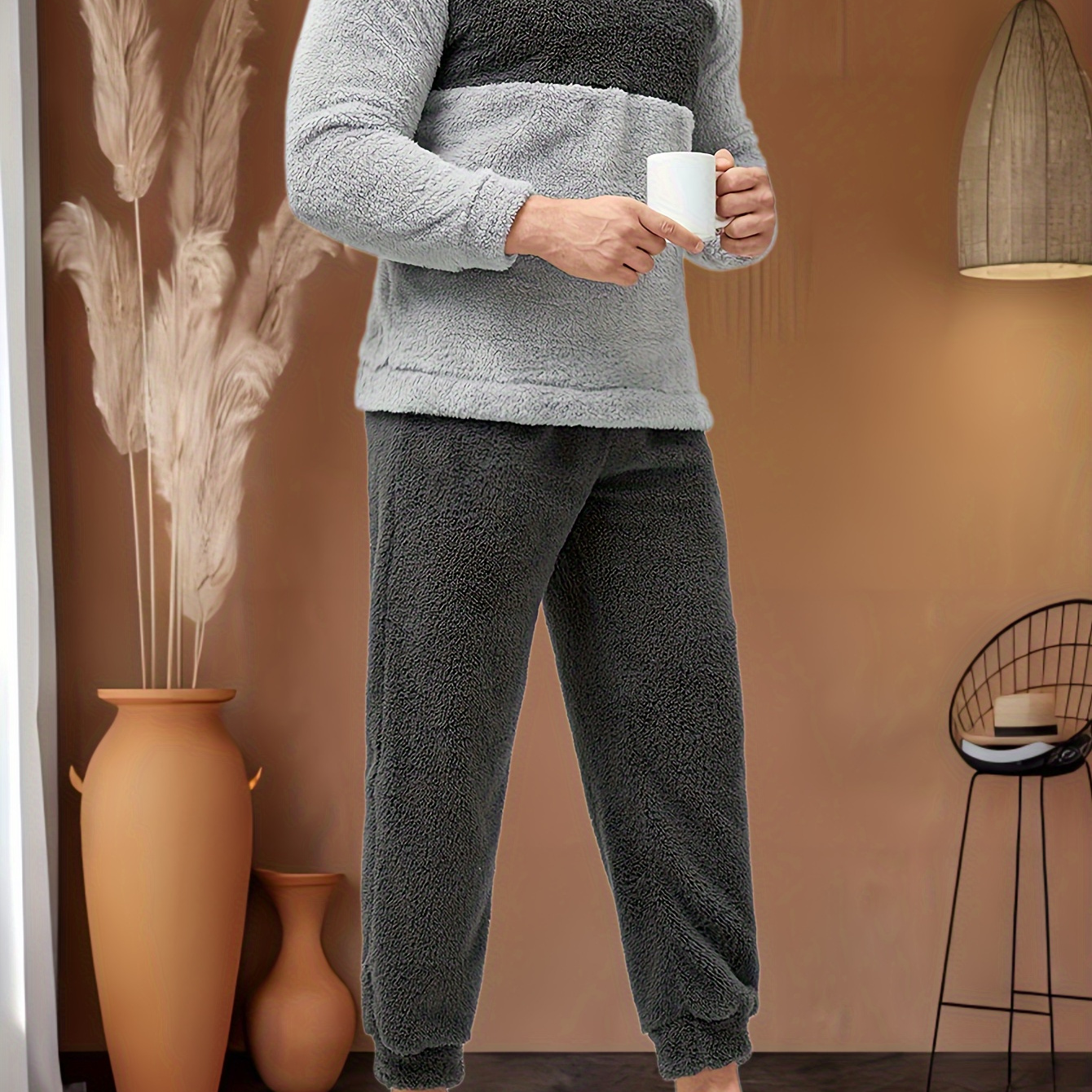 

Fleece Set - Long Top & , ,