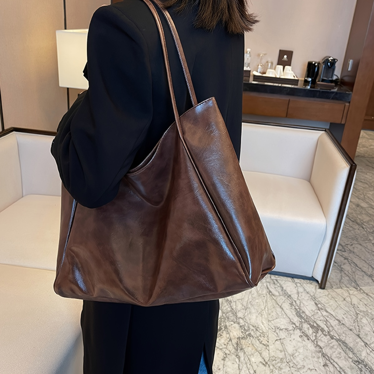 Light Brown Leather Tote – Venture Leather Co