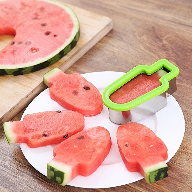 Stainless Steel Watermelon Slicer Kitchen Gadget - 1pc Watermelon Slicer  Cutter - Aliexpress