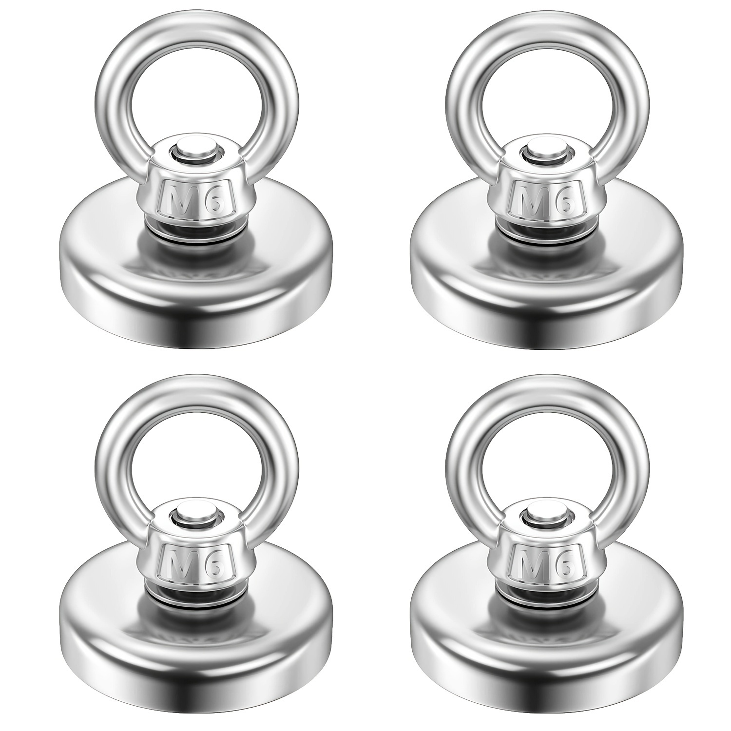 Rare Earth Permanent Hooks 20 Pack 12LB Strong Powerful Neodymium